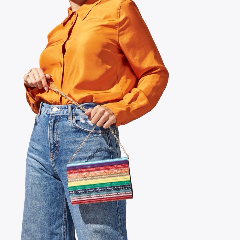 Kurt Geiger Multi Party Envelope Clutch or Crossbody - Picture 2 of 5